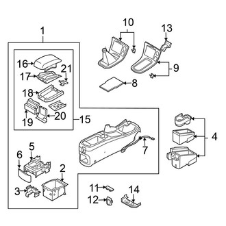 Nissan OE - Center Console