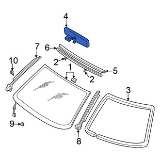 Nissan OE - Seat Cushion Pad Clip