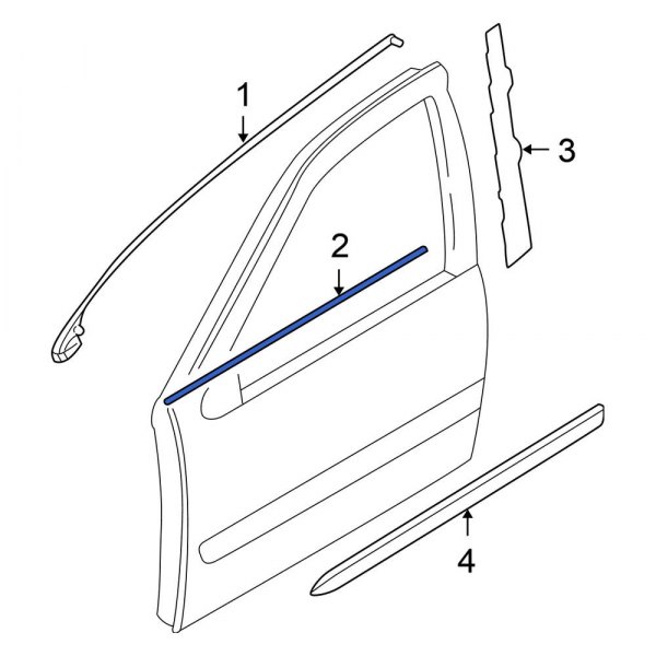 Door Window Belt Weatherstrip