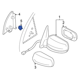 Nissan OE - Door Mirror Nut