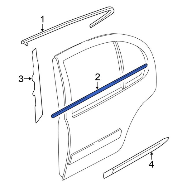 Door Window Belt Weatherstrip