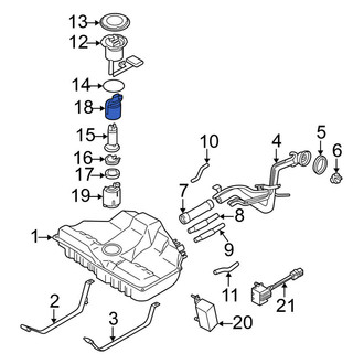 Nissan OE - Fuel Pump Filter