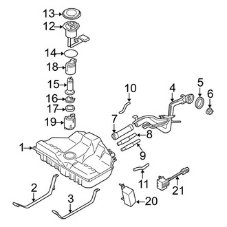 Nissan OE - Fuel System Components