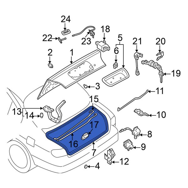 Deck Lid Seal