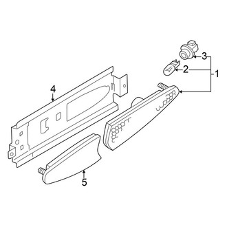 Nissan OE - Rear Lamps - Side Marker Lamps