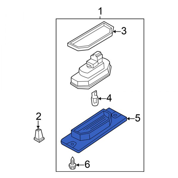 License Plate Light Lens