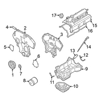 Nissan OE - Engine / Transaxle - Engine Parts (3.5L)