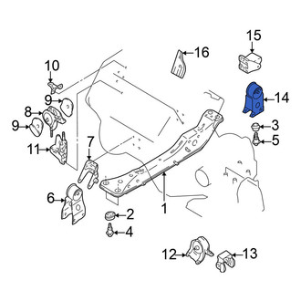 Nissan OE - Rear Engine Mount