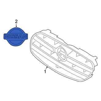 Nissan OE - Front Grille Emblem