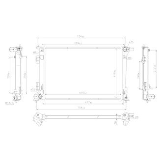 Nissens® - Engine Coolant Radiator