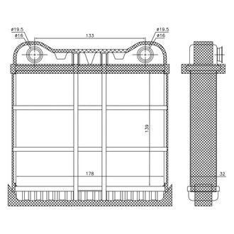 Nissens® - HVAC Heater Core