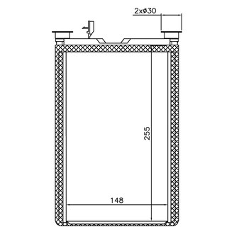 Nissens® - HVAC Heater Core