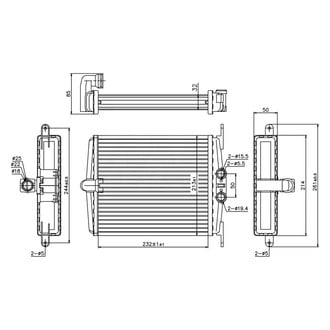 Nissens® - HVAC Heater Core