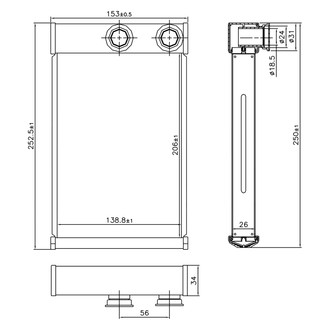 Nissens® - HVAC Heater Core
