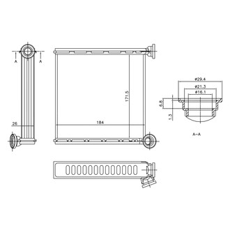 Nissens® - HVAC Heater Core