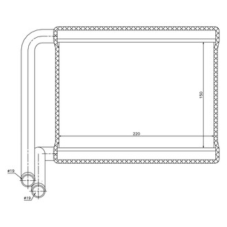 Nissens® - HVAC Heater Core
