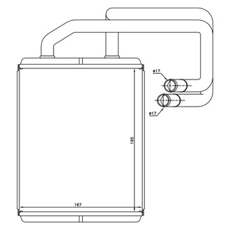 Nissens® - HVAC Heater Core
