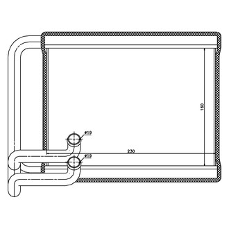 Nissens® - HVAC Heater Core