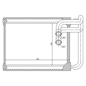 Nissens® - HVAC Heater Core