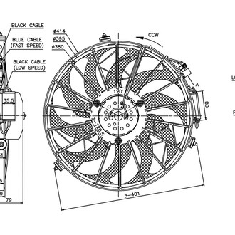 Nissens® - Front A/C Condenser Fan