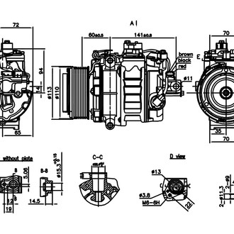 Nissens® - A/C Compressor