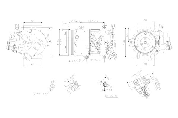 Nissens® - A/C Compressor