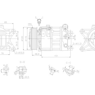 Nissens® - A/C Compressor