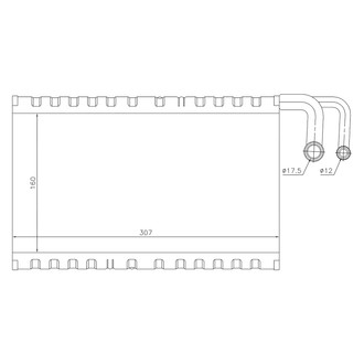 Nissens® - A/C Evaporator Core