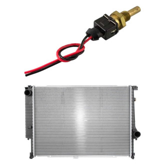 Nissens® - 2-Pc Engine Coolant Radiator Kit