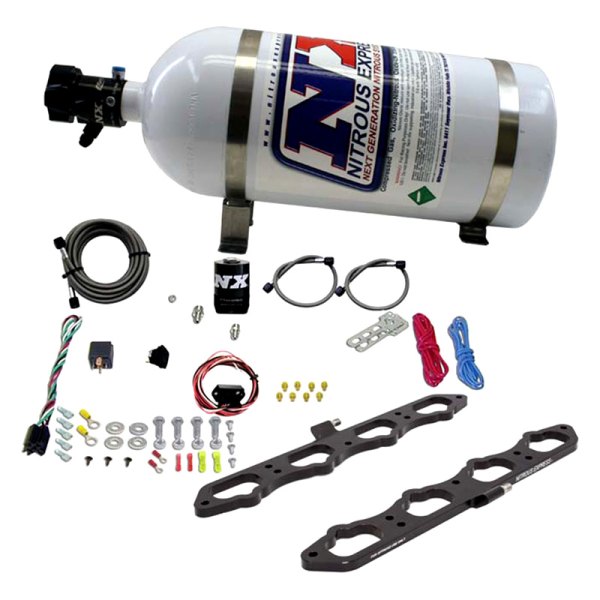 Nitrous Express® - Dry Direct Port Plate Nitrous Oxide System