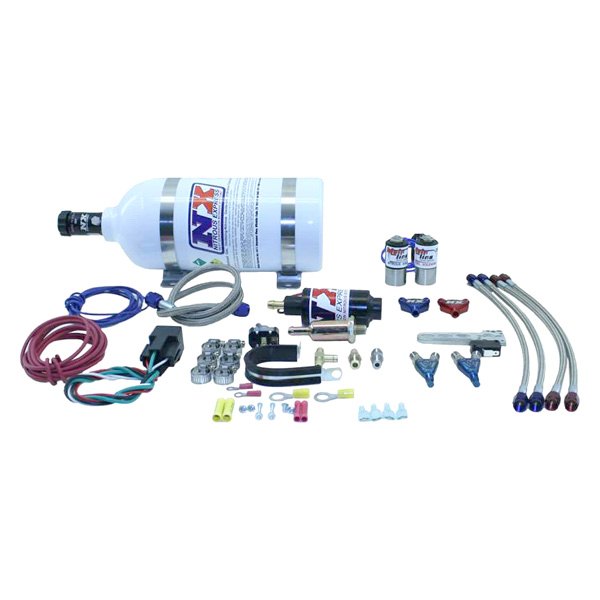 Nitrous Express® 62026P 2Cylinder Mainline Carbureted Nitrous System