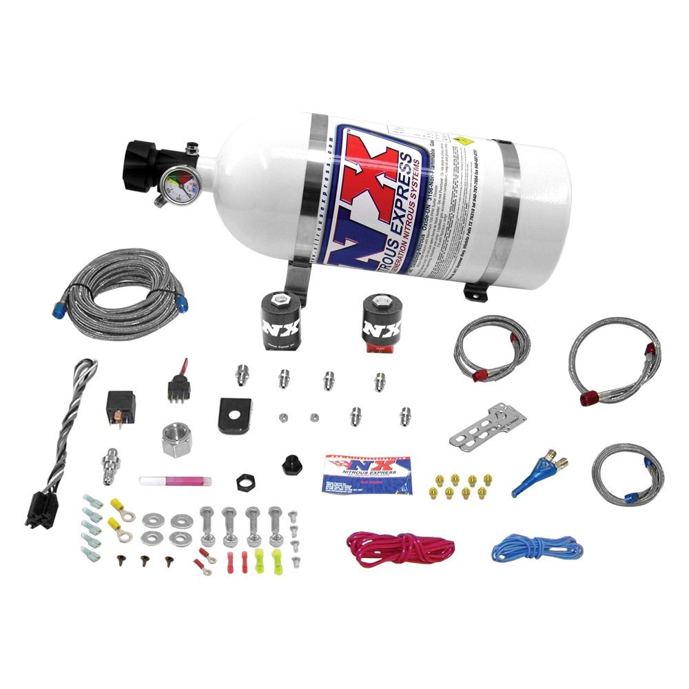 Nitrous Express® EFI Single Nozzle Wet Nitrous Systems