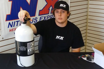 Nitrous Express® - Bottle Heater W/O Gauge Installation