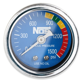 Nitrous Oxide Systems® - 1-1/2" Mechanical Nitrous Pressure Gauge, 0-1500 PSI