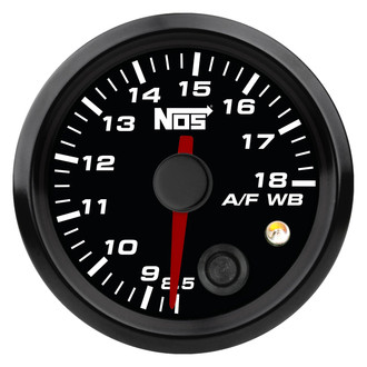 Nitrous Oxide Systems® - Analog Style 2-1/16" Standalone Air/Fuel Wideband Gauge Kit, Black