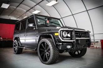 NT420S Tire On Mercedes