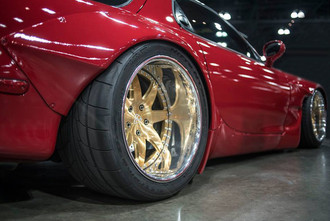 NT555R EXTREME DRAG Tire On Ford Mustang