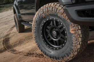 RIDGE GRAPPLER Tire on Ford F150