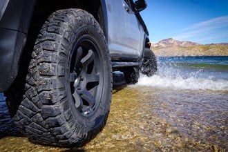 RIDGE GRAPPLER Tire on Toyota