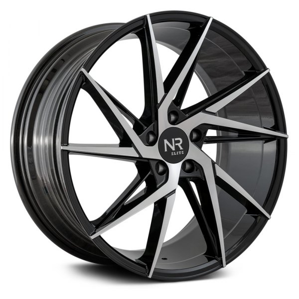NOIR ELITE® - NR112 Gloss Black with Machined Face