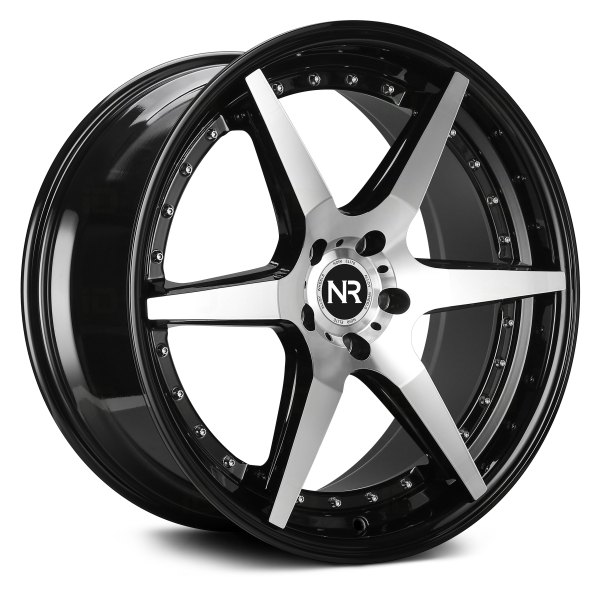 NOIR ELITE® - NR102 Gloss Black with Machined Face