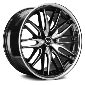 NOIR ELITE® - NR106 Gloss Black with Machined Face and SS Lip