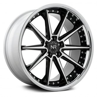 NOIR ELITE® - NR110 Gloss Black with Machined Face and SS Lip