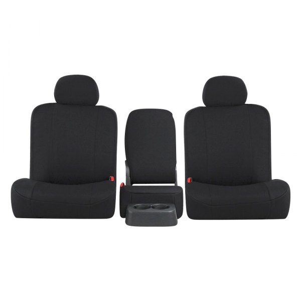  Northwest Seat Covers® - Neoprene 2nd Row Black Custom Seat Cover