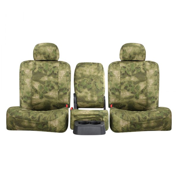  Northwest Seat Covers® - A-TACS™ 2nd Row Camo Foliage/Green Custom Seat Cover
