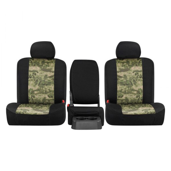  Northwest Seat Covers® - A-TACS™ 2nd Row Camo Foliage/Green Sport Custom Seat Cover