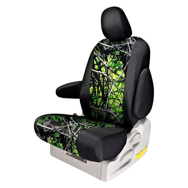 Northwest Seat Covers® - Moonshine™ 2nd Row Camo Toxic Sport Custom Seat Covers