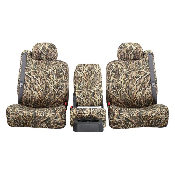 Northwest Seat Covers 326pr3910 Mossy Oak 1st Row Camo Blades Custom Cover - Mossy Oak Shadow Grass Blades Seat Covers