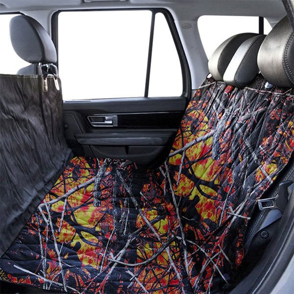  Northwest Seat Covers® - Moonshine™ Wildfire Camo Pet Seat Cover