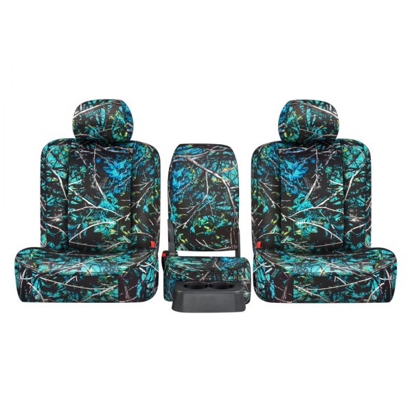  Northwest Seat Covers® - Moonshine™ 2nd Row Camo Serenity Custom Seat Covers